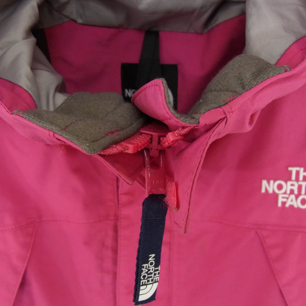 THE NORTH FACE ノースフェイス NPJ61601 Scoop Jacket スクープ ジャケット マウンテンパーカー キッズサイズ ピンク系 140【中古】