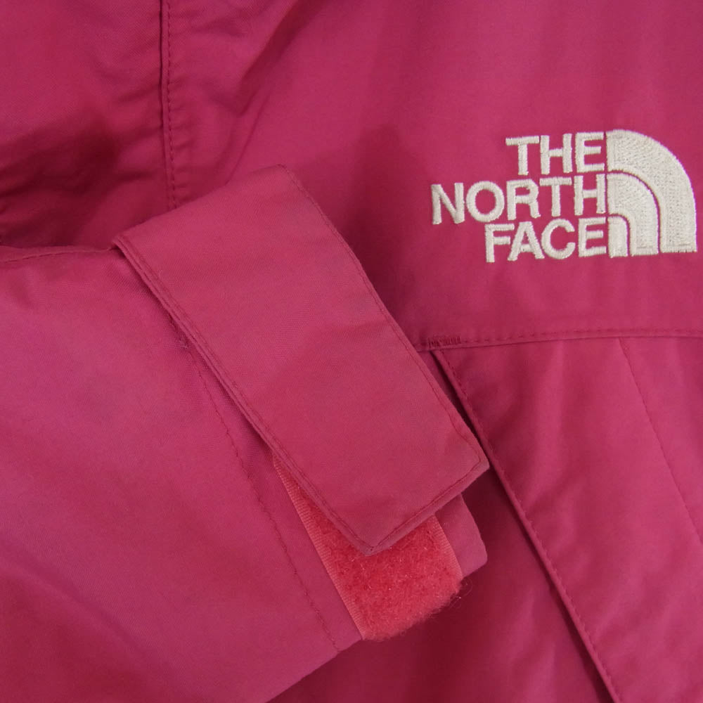 THE NORTH FACE ノースフェイス NPJ61601 Scoop Jacket スクープ ジャケット マウンテンパーカー キッズサイズ ピンク系 140【中古】