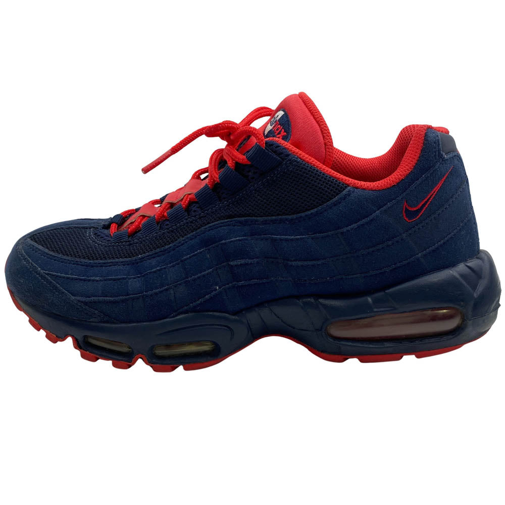 NIKE ナイキ 609048-400 Air Max 95 Obsidian Action Red エアマックス スニーカー ネイビー系 28.5cm【中古】