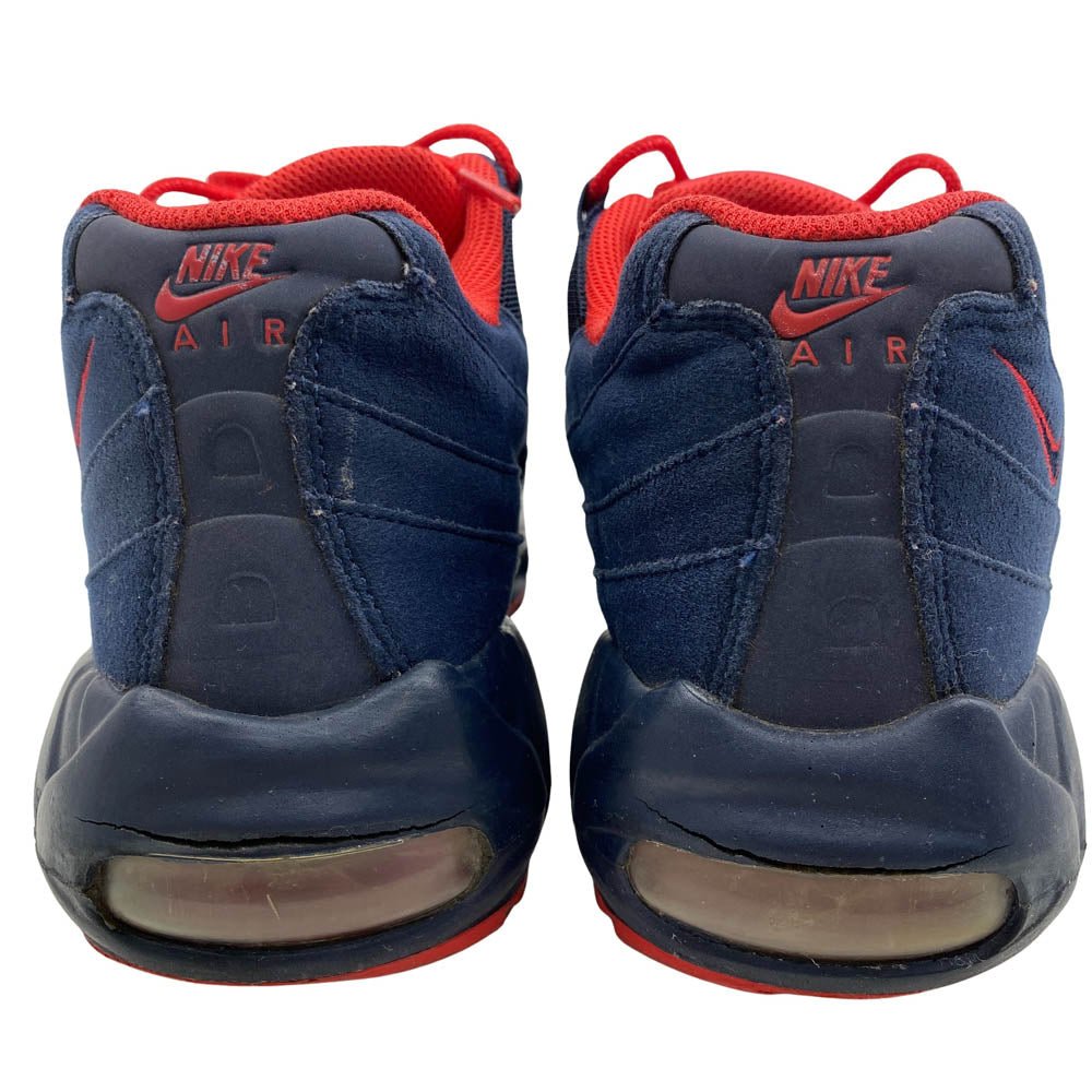 NIKE ナイキ 609048-400 Air Max 95 Obsidian Action Red エアマックス スニーカー ネイビー系 28.5cm【中古】