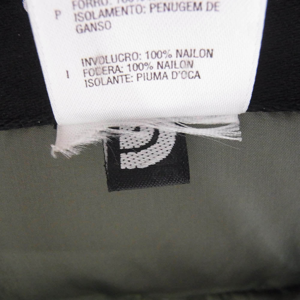 THE NORTH FACE ノースフェイス ND00490 NUPTSE VEST カモフラ柄 ヌプシ ダウンベスト モスグリーン系 マルチカラー系 M【中古】