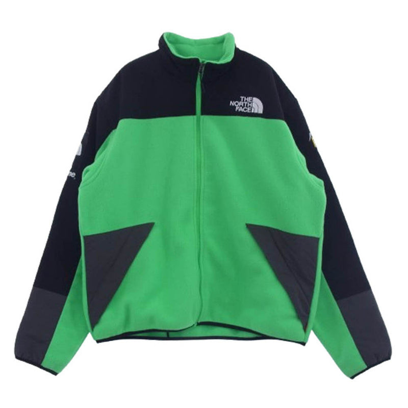 Supreme シュプリーム 20SS NA71904I × THE NORTH FACE ノースフェイス RTG Fleece Jacket フリースジャケット ライトグリーン系 M【中古】