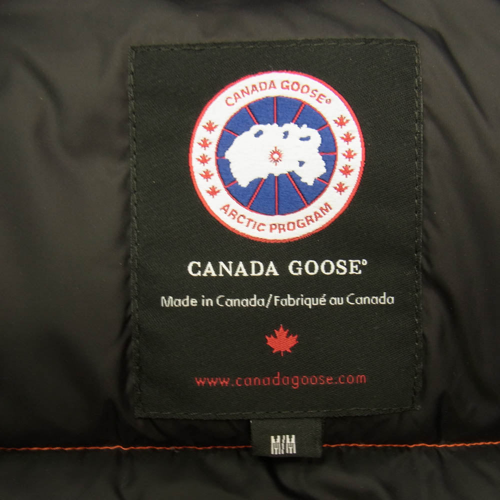 CANADA GOOSE カナダグース 4150M FREESTYLE VEST フリースタイル ダウン ベスト オレンジ系 M【中古】