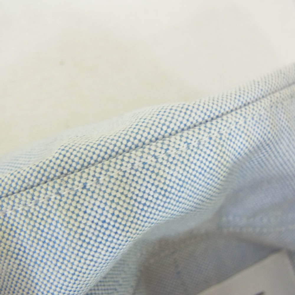 THOM BROWNE トムブラウン MWL001AW5258 ボタンダウン 長袖 シャツ ブルー系 0 【中古】