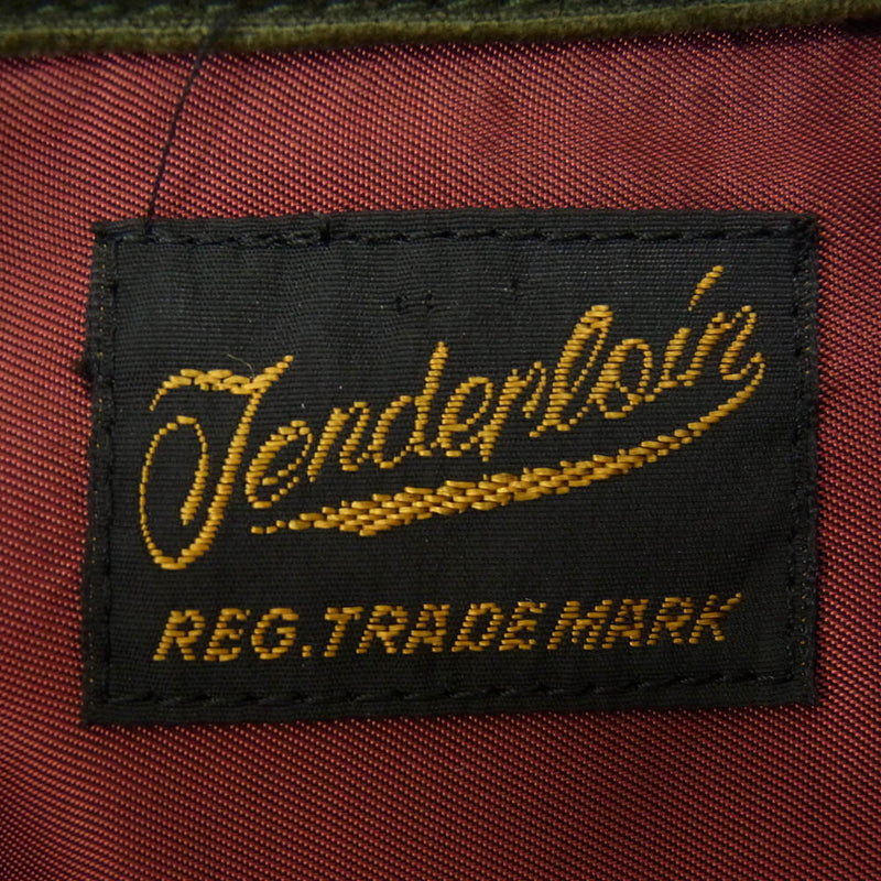 TENDERLOIN (テンダーロイン) CORDUROY ウエスタン シャツ TENDERLOIN テンダーロイン T-CORDUROY SHT チェーン刺繍