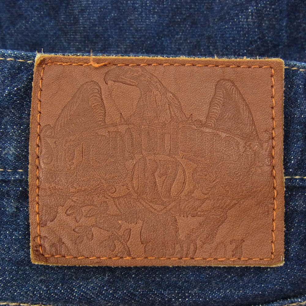 TENDERLOIN テンダーロイン T-RIDERS C TALON ジップ ジッパーフライ セルビッチ 赤耳 デニム パンツ インディゴブルー系 30【中古】