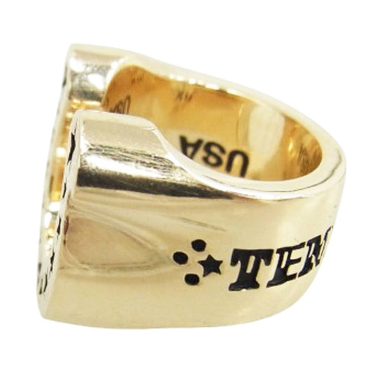 TENDERLOIN テンダーロイン 【新品仕上げ済】T-H.S RING 8K ゴールド ホース シュー リング ゴールド系 10.5号【美品】【中古】