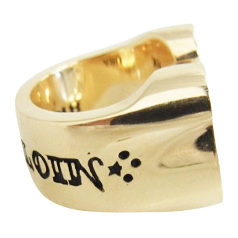 TENDERLOIN テンダーロイン 【新品仕上げ済】T-H.S RING 8K ゴールド ホース シュー リング ゴールド系 10.5号【美品】【中古】