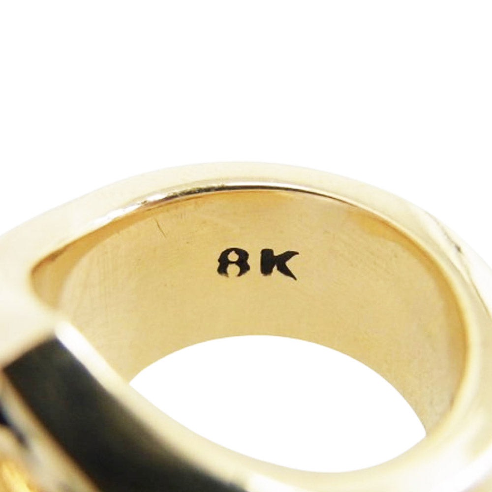 TENDERLOIN テンダーロイン 【新品仕上げ済】T-H.S RING 8K ゴールド ホース シュー リング ゴールド系 10.5号【美品】【中古】