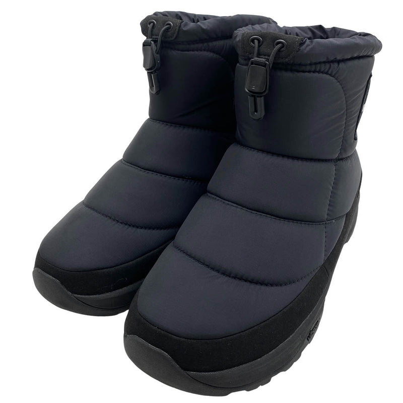 THE NORTH FACE ノースフェイス NF52280 Nuptse Bootie WP Logo Short ヌプシ ブーティ ウォータープルーフ ロゴ ショート ブーツ ブラック系 28cm【中古】