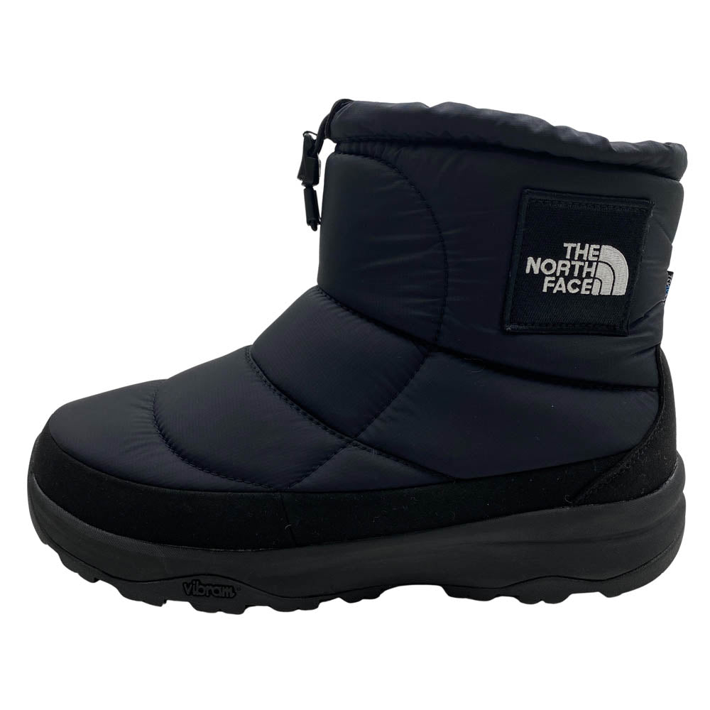 THE NORTH FACE ノースフェイス NF52280 Nuptse Bootie WP Logo Short ヌプシ ブーティ ウォータープルーフ ロゴ ショート ブーツ ブラック系 28cm【中古】