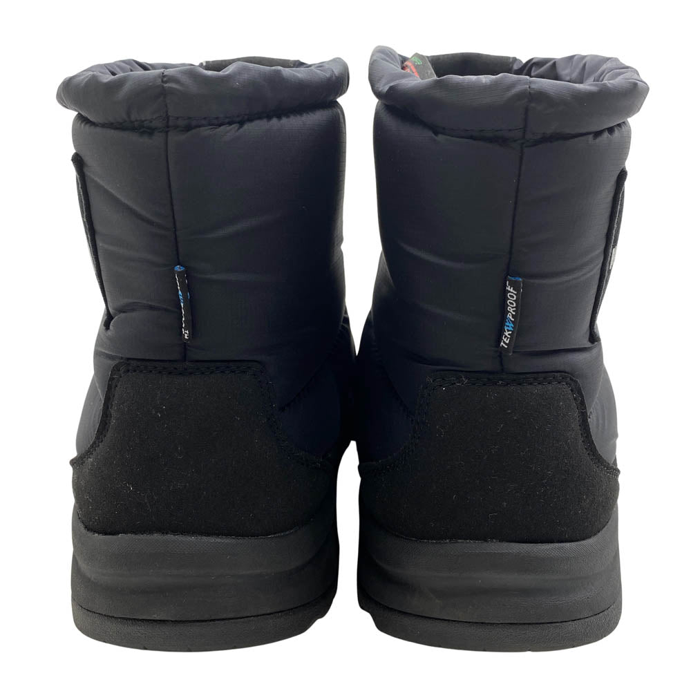 THE NORTH FACE ノースフェイス NF52280 Nuptse Bootie WP Logo Short ヌプシ ブーティ ウォータープルーフ ロゴ ショート ブーツ ブラック系 28cm【中古】