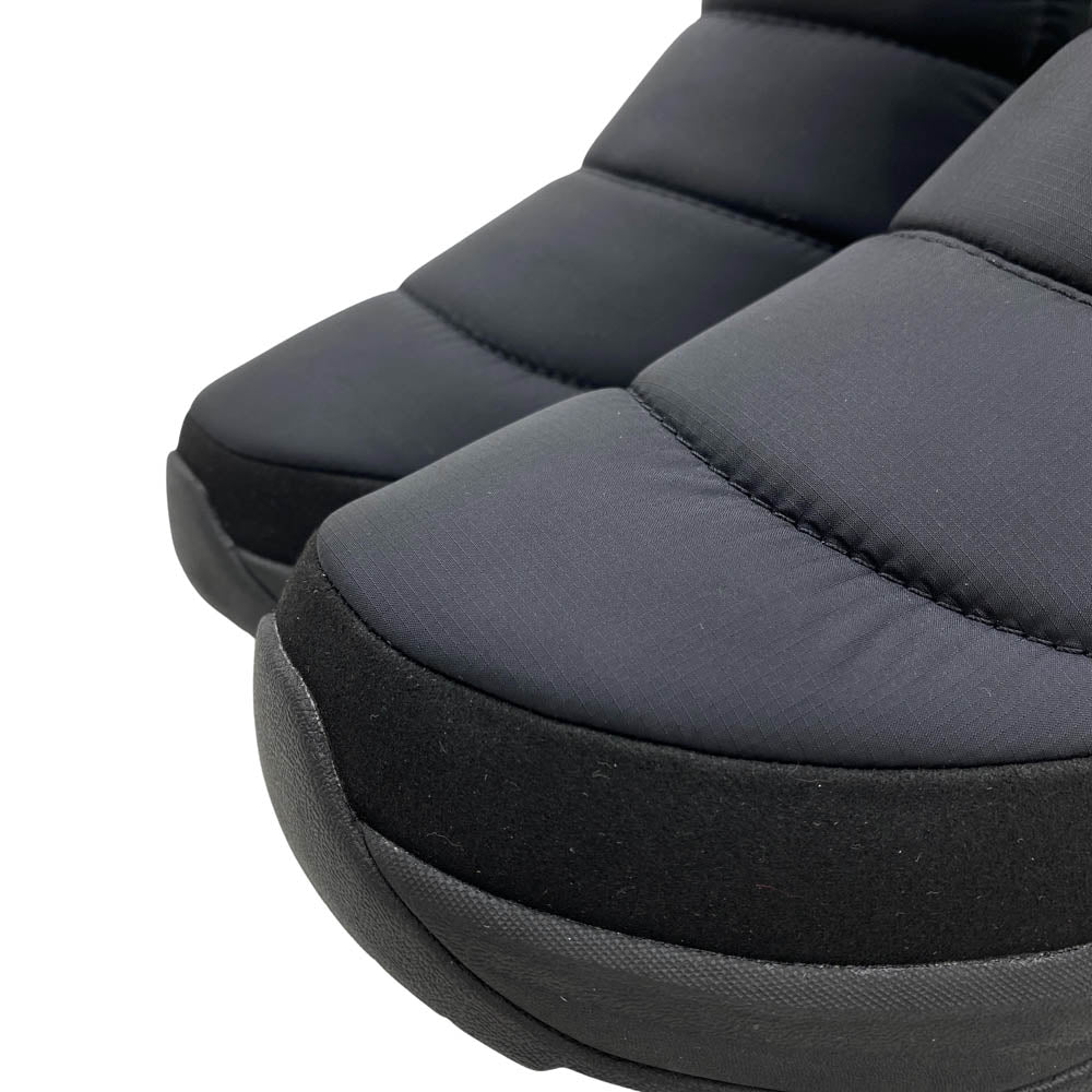 THE NORTH FACE ノースフェイス NF52280 Nuptse Bootie WP Logo Short ヌプシ ブーティ ウォータープルーフ ロゴ ショート ブーツ ブラック系 28cm【中古】