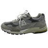 NEW BALANCE ニューバランス M992GR USA製 992 Gray ローカット スニーカー グレー系 28.5cm【中古】
