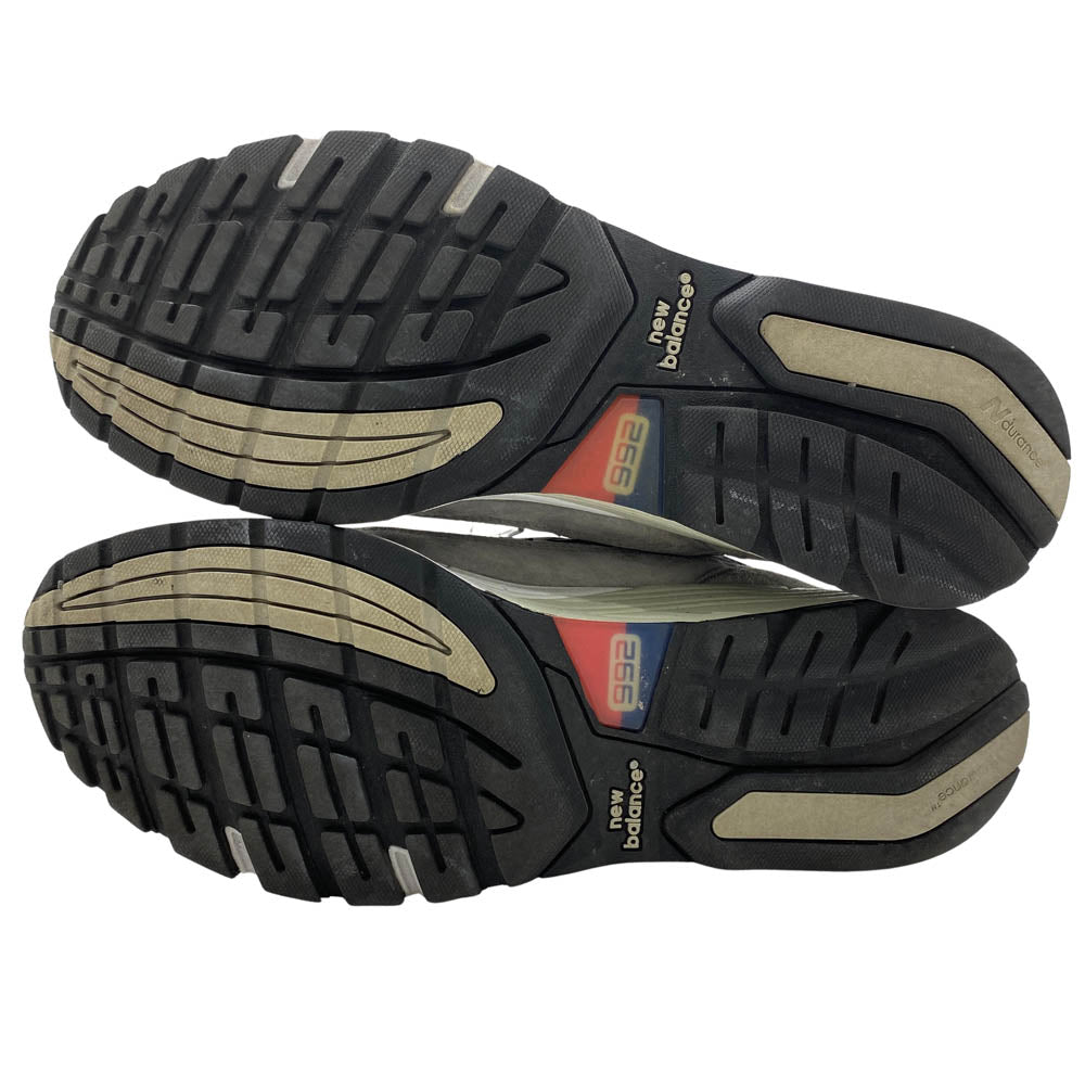 NEW BALANCE ニューバランス M992GR USA製 992 Gray ローカット スニーカー グレー系 28.5cm【中古】
