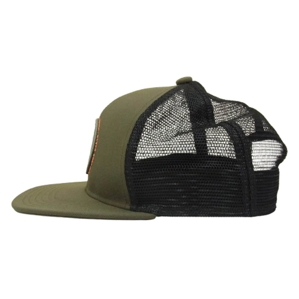 THE NORTH FACE ノースフェイス NN02333 Message Mesh Cap メッセージ メッシュ キャップ カーキ系 FREE【中古】