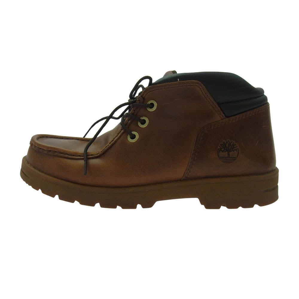 Timberland ティンバーランド A29E6 NEWTONBROOK ニュートンブルック モックトゥ チャッカ ブーツ ブラウン系 25.5Ccm【中古】