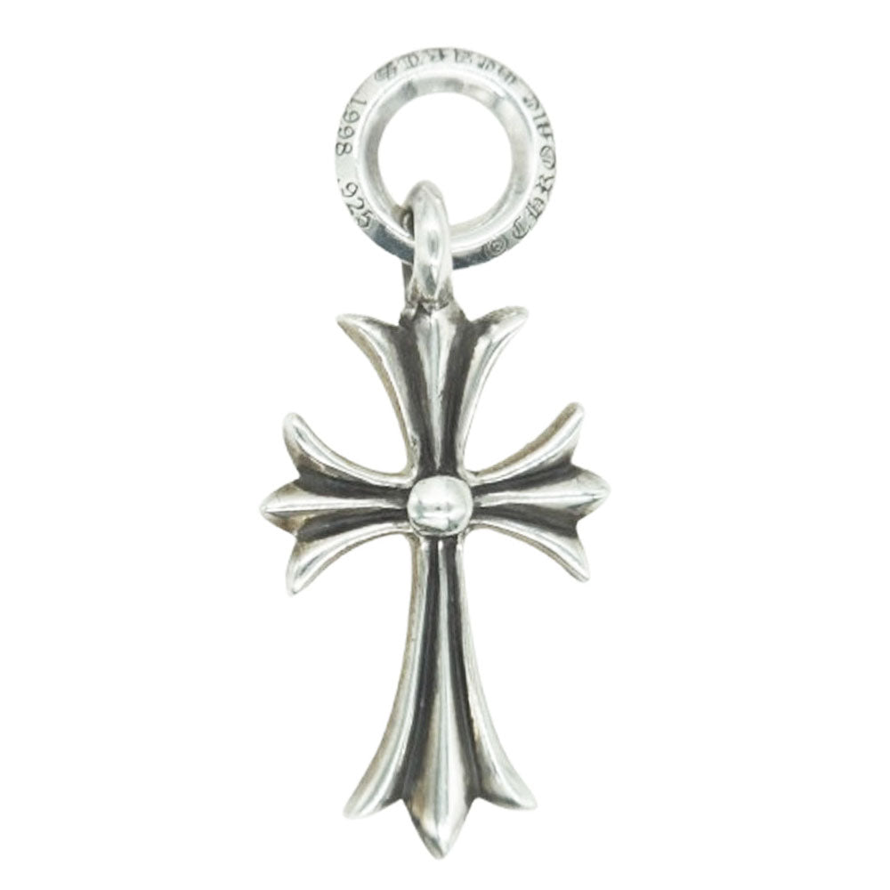 CHROME HEARTS クロムハーツ（原本無） TINY CH CROSS タイニー CH クロス チャーム シルバー系【中古】