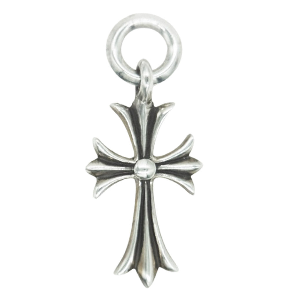 CHROME HEARTS クロムハーツ（原本無） TINY CH CROSS タイニー CH クロス チャーム シルバー系【中古】