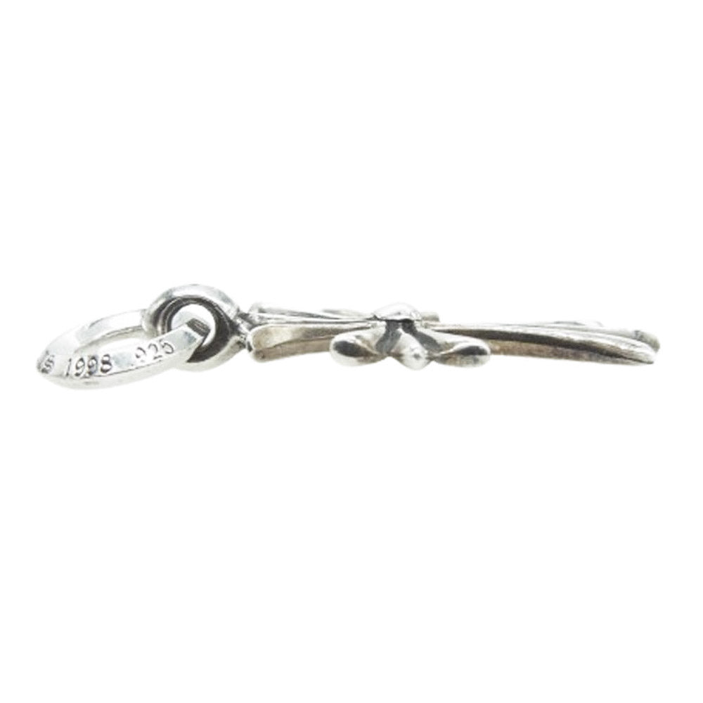 CHROME HEARTS クロムハーツ（原本無） TINY CH CROSS タイニー CH クロス チャーム シルバー系【中古】