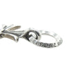 CHROME HEARTS クロムハーツ（原本無） TINY CH CROSS タイニー CH クロス チャーム シルバー系【中古】