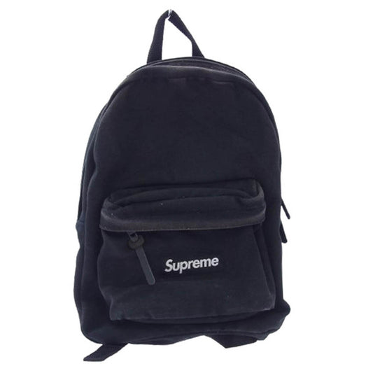 Supreme シュプリーム 20AW Canvas Backpack ボックスロゴ キャンバス バックパック リュック ブラック系【中古】