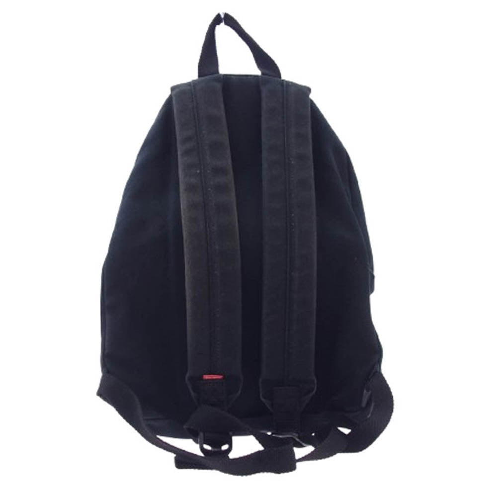 Supreme シュプリーム 20AW Canvas Backpack ボックスロゴ キャンバス バックパック リュック ブラック系【中古】