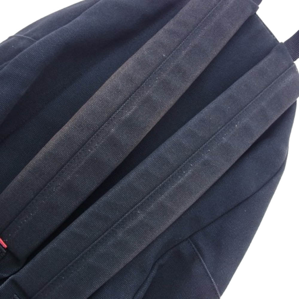 Supreme シュプリーム 20AW Canvas Backpack ボックスロゴ キャンバス バックパック リュック ブラック系【中古】