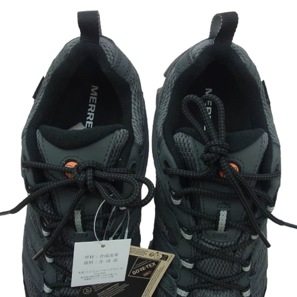 MERRELL メレル J500243W MOAB 3 SYNTHETIC GORE-TEX WIDE WIDTH モアブ 3 シンセティック ゴアテックス ハイキング トレッキング シューズ ダークグレー系 26.5cm【新古品】【未使用】【中古】