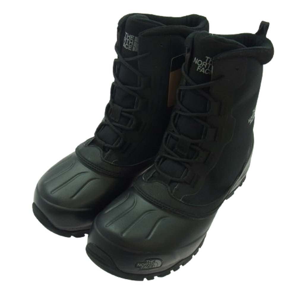 THE NORTH FACE ノースフェイス NF52364 Snow Shot 6 Boots スノー ショット 6 インチ ブーツ ブラック系 28cm【新古品】【未使用】【中古】