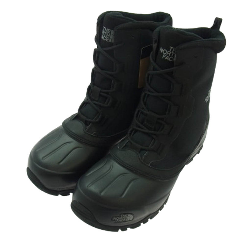 THE NORTH FACE ノースフェイス NF52364 Snow Shot 6 Boots スノー ショット 6 インチ ブーツ ブラック系 28cm【新古品】【未使用】【中古】