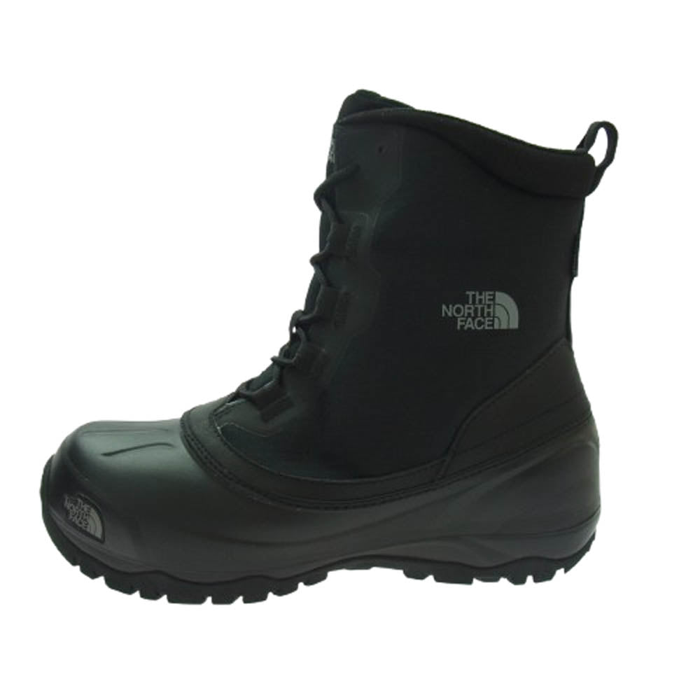 THE NORTH FACE ノースフェイス NF52364 Snow Shot 6 Boots スノー ショット 6 インチ ブーツ ブラック系 28cm【新古品】【未使用】【中古】