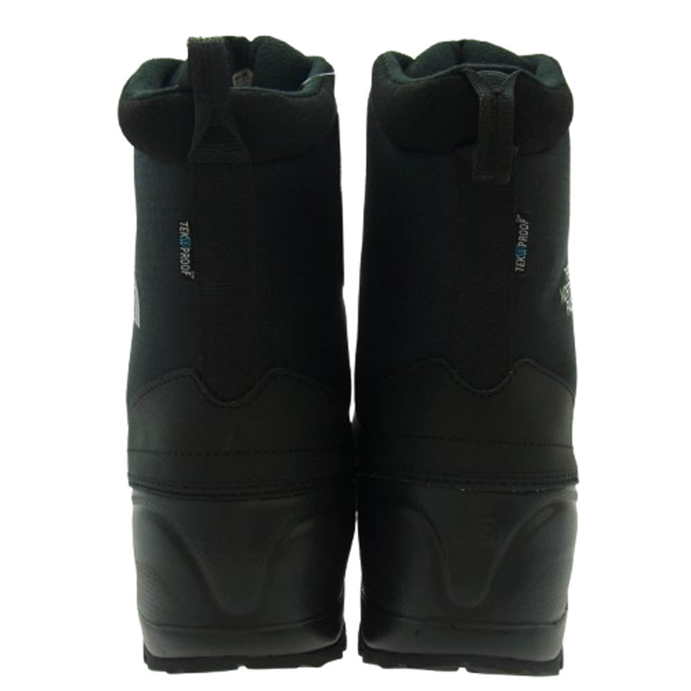 THE NORTH FACE ノースフェイス NF52364 Snow Shot 6 Boots スノー ショット 6 インチ ブーツ ブラック系 28cm【新古品】【未使用】【中古】