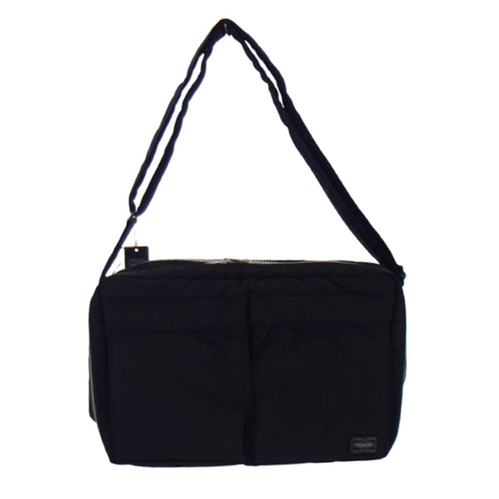 PORTER ポーター 622-77137 TANKER SHOULDER BAG タンカー ショルダー バッグ ブラック系【新古品】【未使用】【中古】