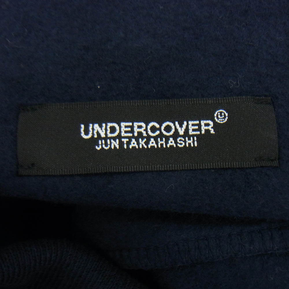 UNDERCOVER アンダーカバー UCV4505-4 裏起毛 スウェットパンツ ダークネイビー系 2【極上美品】【中古】