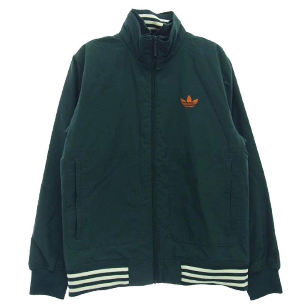 adidas アディダス AB7870 ナイロン ジャケット モスグリーン系 L【中古】