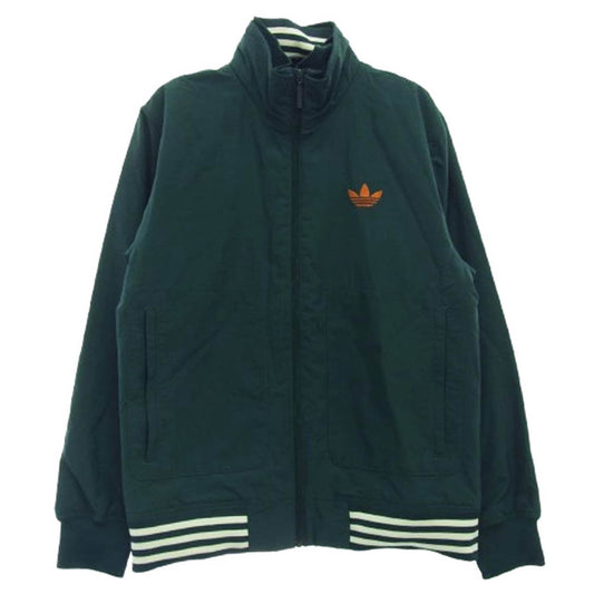 adidas アディダス AB7870 ナイロン ジャケット モスグリーン系 L【中古】