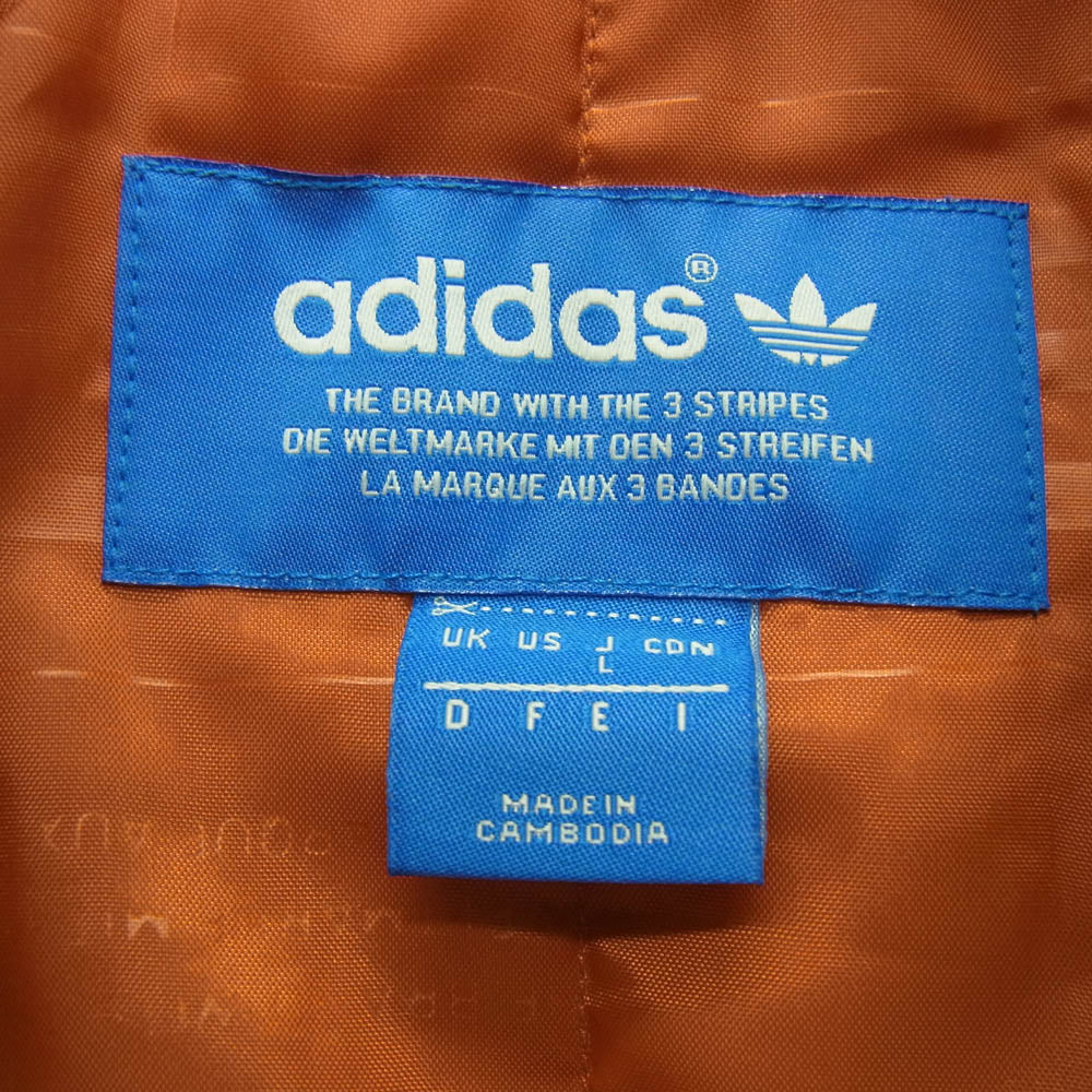 adidas アディダス AB7870 ナイロン ジャケット モスグリーン系 L【中古】