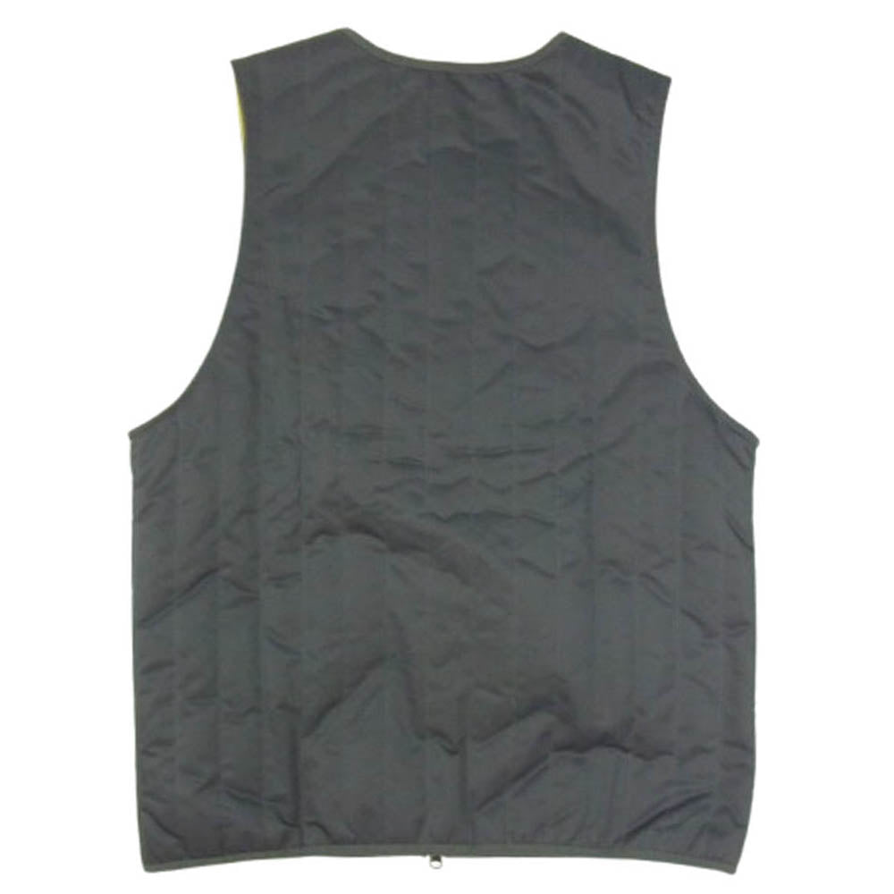 adidas アディダス CE7112 Shadow Tones Quilted Vest 中綿 ベスト チャコール系 M【中古】