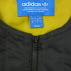 adidas アディダス CE7112 Shadow Tones Quilted Vest 中綿 ベスト チャコール系 M【中古】