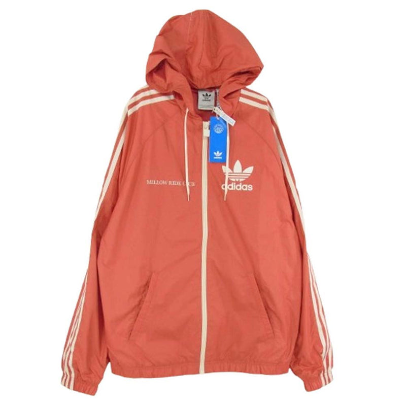 adidas アディダス HL9282 メローライドクラブ ウインド ブレーカー ジャケット レッド系 S【中古】