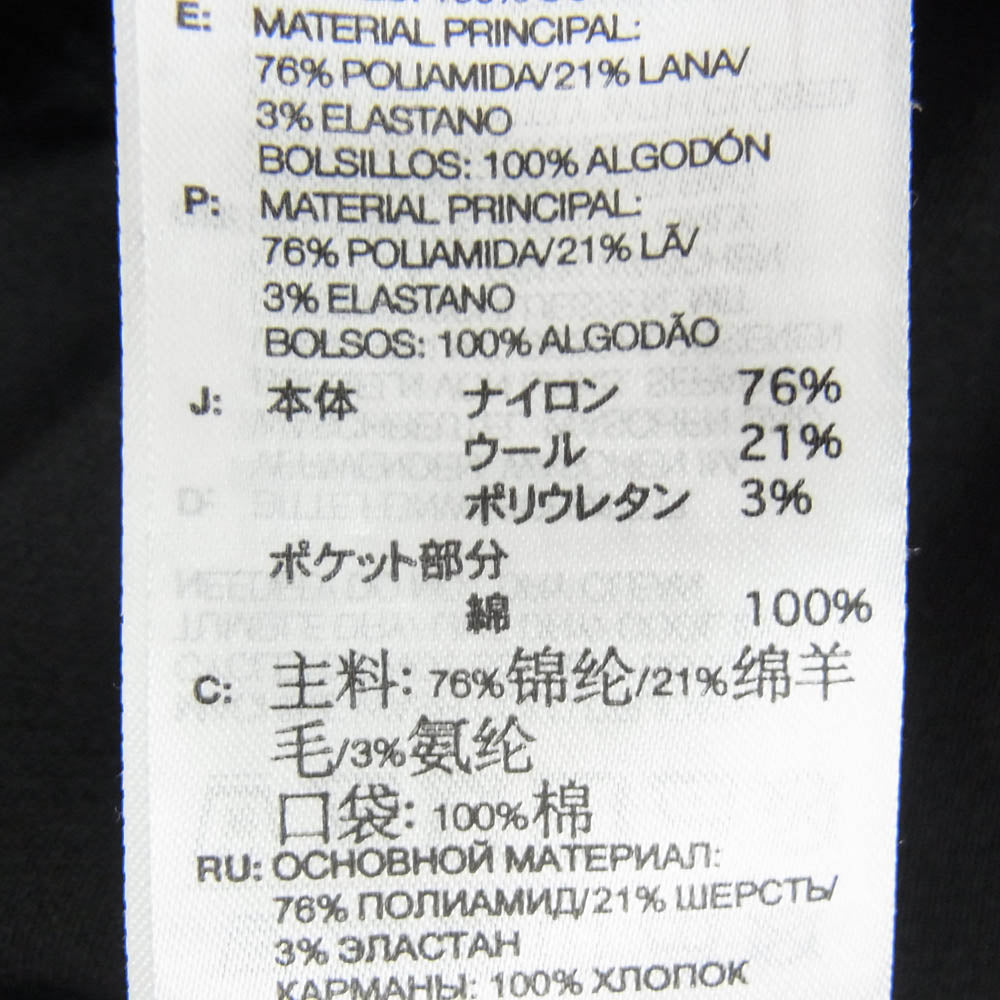 Y-3 Yohji Yamamoto ワイスリー ヨウジヤマモト 24SS IZ3120 3S STR TRACK PT 3ストライプス ストレート トラックパンツ ブラック系 XS【中古】