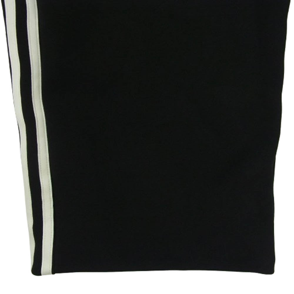 Y-3 Yohji Yamamoto ワイスリー ヨウジヤマモト 24SS IZ3120 3S STR TRACK PT 3ストライプス ストレート トラックパンツ ブラック系 XS【中古】