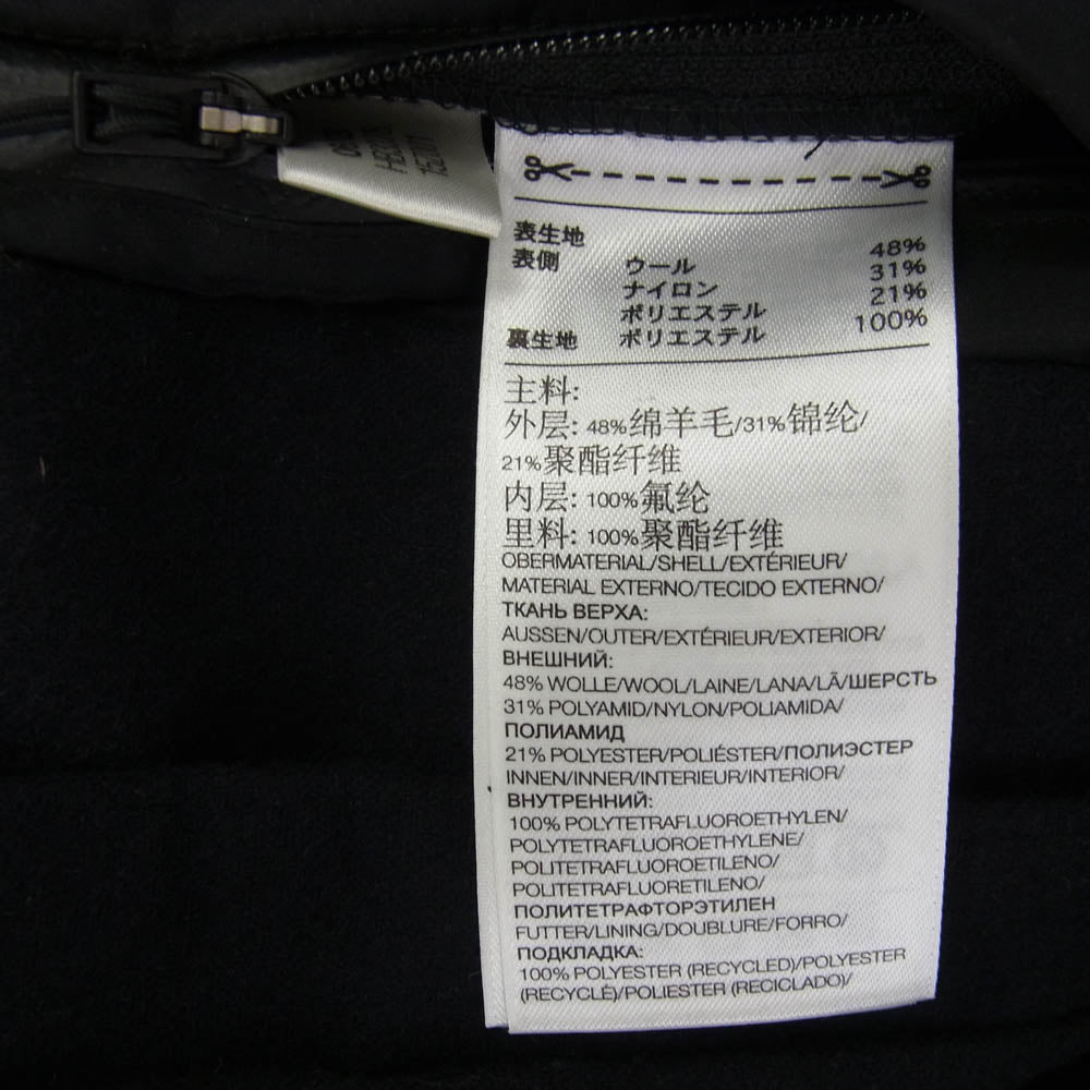 Y-3 Yohji Yamamoto ワイスリー ヨウジヤマモト HB3378 adidas アディダス CLASSIC MELTON GORE-TEX COAT クラシック メルトン ゴアテックス コート ダークネイビー系 XS【中古】