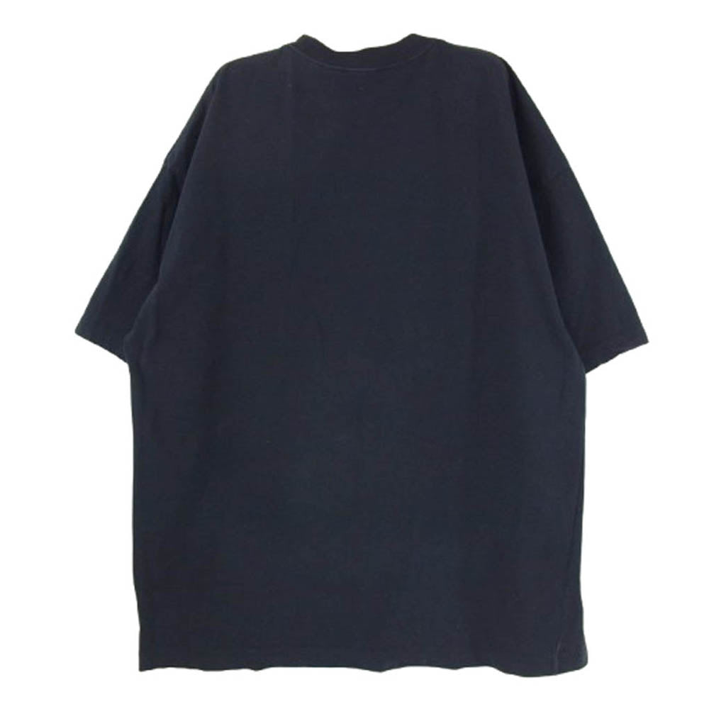 ATON エイトン コットン 半袖 Tシャツ カットソー ネイビー系 04【中古】