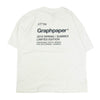 ATON エイトン × Graphpaper グラフペーパー 半袖 Tシャツ カットソー ホワイト系 06【中古】