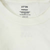 ATON エイトン × Graphpaper グラフペーパー 半袖 Tシャツ カットソー ホワイト系 06【中古】
