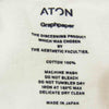ATON エイトン × Graphpaper グラフペーパー 半袖 Tシャツ カットソー ホワイト系 06【中古】