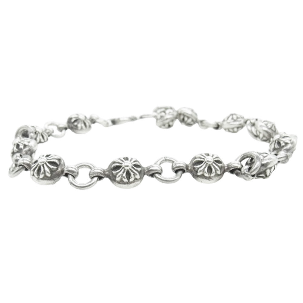 CHROME HEARTS クロムハーツ（原本無） NO1 BALL #1 クロスボール ブレスレット シルバー系【中古】
