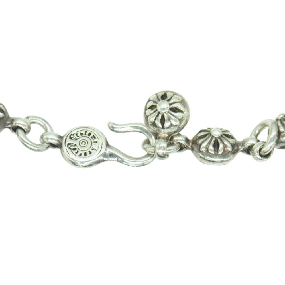 CHROME HEARTS クロムハーツ（原本無） NO1 BALL #1 クロスボール ブレスレット シルバー系【中古】